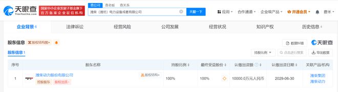 潍柴动力成立电力设备公司(图2)