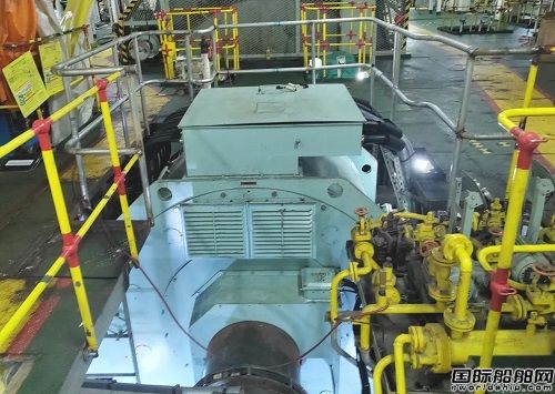 首战告捷！舟山中远海运重工完成“礼达”轮轴带发电机系统改装(图2)