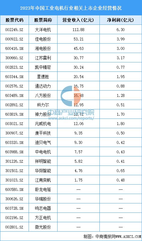 2024年中国工业电机行业市场前景预测研究报告(简版)(图8)