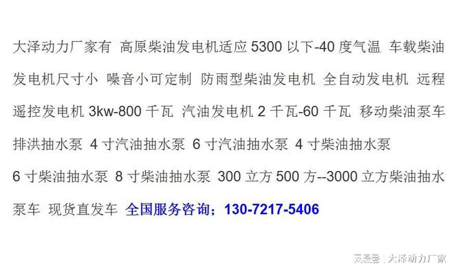 20kw柴油发电机启动前准备(图2)