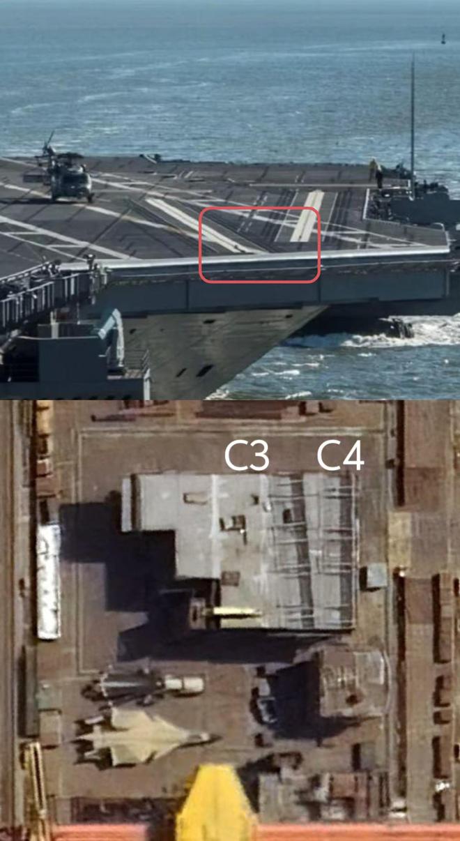 美卫星发现004航母大连开建!四条电弹、核动力排水量超10万吨(图4)
