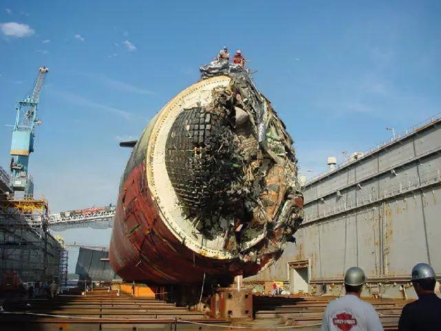 美卫星发现004航母大连开建!四条电弹、核动力排水量超10万吨？(图15)