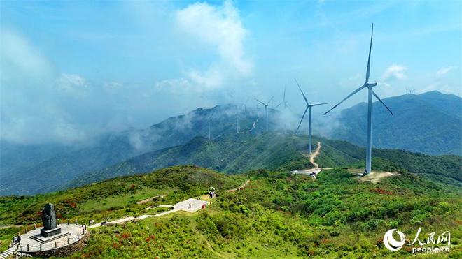 江西石城：高山风电风景美(图7)
