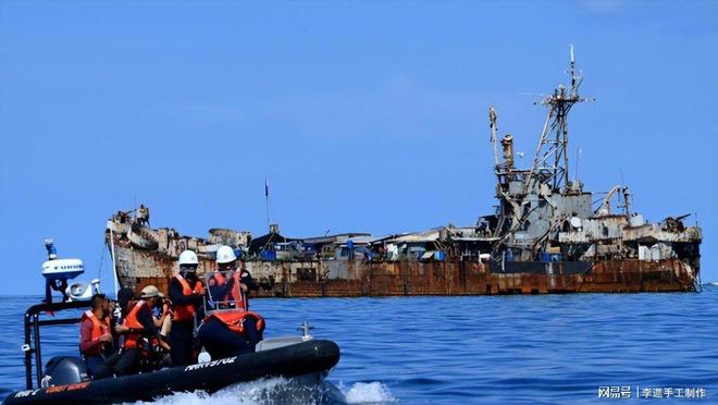 “坐滩”军舰补给中断菲军方威胁中国：造成一人死亡即触碰红线(图2)