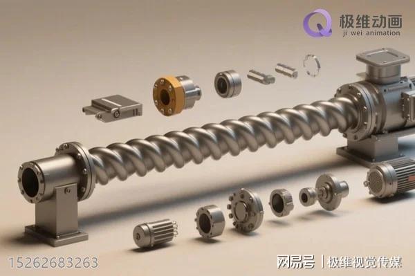 发电机本体三维动画制作公司推荐(图3)