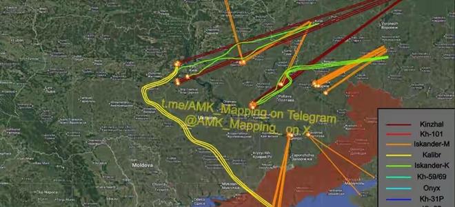 乌克兰全境大停电俄军核打击之前警告发射多枚全球禁止导弹！(图11)