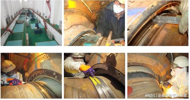 灯泡式贯流机组主轴磨损如何选择合适的修复方法？(图1)