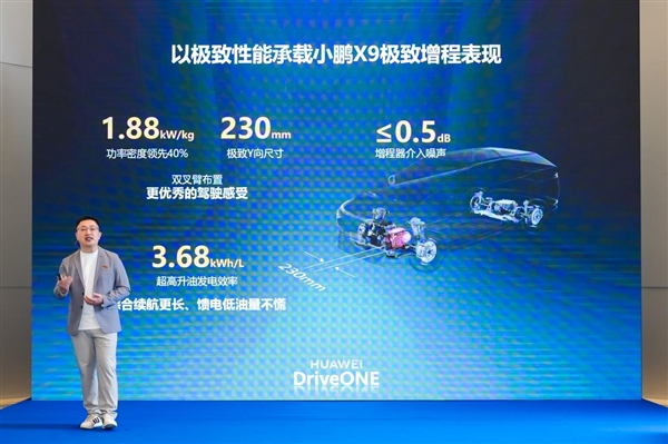 小鹏华为合作再加深！X9超混全球首发搭载下一代增程发电机(图4)