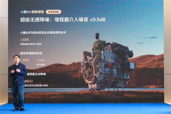 小鹏华为合作再加深！X9超混全球首发搭载下一代增程发电机(图8)