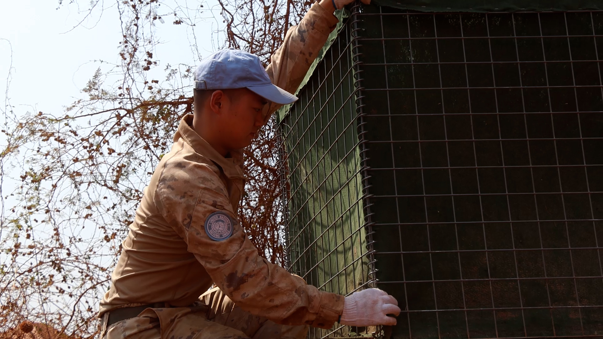 中国赴南苏丹（瓦乌）维和工兵分队高标准完成瓦乌机场基础设施建设任务(图8)